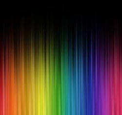 rainbow colors